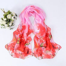 Chiffon Womens Scarf Fashion Long Warm Shawl Infinity foulard echarpe Floral Scarf Women bufandas Pashmina  J4U66