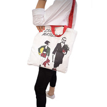 womens canvas tote bag woman tote shopping bag character printed shoulder bag ladies handbags bolsos J4U66