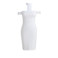 elegant black stretchy casual dress women club party backless sexy bodycon dress girls short mini pencil vestidos J4U66