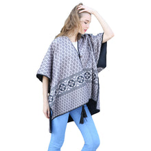 euro women knitted scarf poncho floral print shawls scarves vintage ladies warm tassel ponchos capes bolsa feminina J4U66