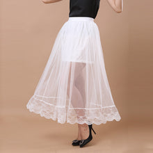 european skirts women runway long skirt sheer tulle skirt elastic waist lining midi maxi skirt faldas black white J4U66
