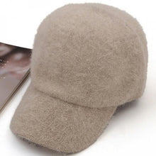 Fall Beanies Knitted Hats Rabbit Fur Cap 7 Colors Snapback Cap LadiesFashion Skullies Elegant Women Hats J4U66