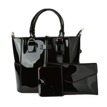 famous brands handbags pu leather women bag large capacity totes crossbody messenger bag card pack 3pcs set bolsos mujer J4U66