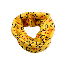 Fashion Children Scarf Baby Bibs Cute Girls Boys O Ring Lovely Kids Collars Child Ring Scarves J4U66