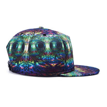 Hats For Men Snapback Hats 3D Eye Pattern Hip-Hop Baseball Cap Retro Bones Hats For Men J4U66