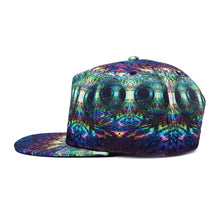 Hats For Men Snapback Hats 3D Eye Pattern Hip-Hop Baseball Cap Retro Bones Hats For Men J4U66