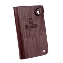 Fashion Luxury Men Women Faux Leather Business Card Slot Credit Card Holder Bag Multilayer Package Card Case J4U66