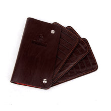 Fashion Luxury Men Women Faux Leather Business Card Slot Credit Card Holder Bag Multilayer Package Card Case J4U66