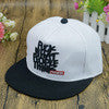 men women snapback cap embroidery letter print gorros de visera snap flat baseball cap golf hat white gray black J4U66