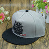 men women snapback cap embroidery letter print gorros de visera snap flat baseball cap golf hat white gray black J4U66
