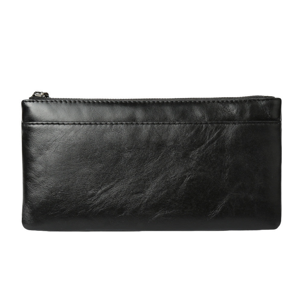 mens wallets and purses money clip pu leather long clutch business credit card cash holdercase purse J4U66