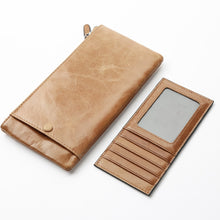 mens wallets and purses money clip pu leather long clutch business credit card cash holdercase purse J4U66