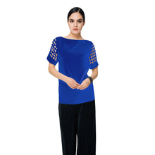 plus size women t-shirts slash neck hollow out short sleeve t-shirts loose solid top camisetas mujer blusas J4U66