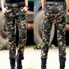 Fashion Skinny Casual Military Women Pants Camouflage Slim Overalls Army Skinny Pencil pants J4U66