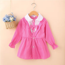 Baby Girls Blouse Little Kids Tops Long Sleeve Polka Dot Shirts 1-4 Years PY2 J4U66