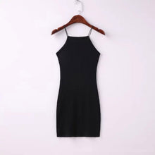 Fashion Style Women Bodycon American Appreal Slim Sleeveless Casual Straps Dresses 5 Color J4U66