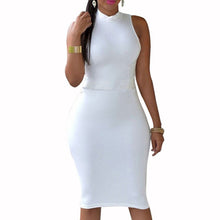 Fashion Lady Sleeveless Bodycon Bandage Dress Elastic Party Night Club Wear Dress XL J4U66