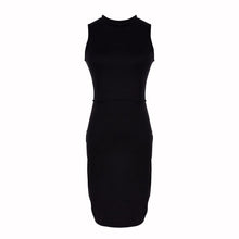 Fashion Lady Sleeveless Bodycon Bandage Dress Elastic Party Night Club Wear Dress XL J4U66