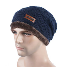 beanies hats for men baggy warm woolen casual ski caps J4U66