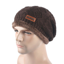 beanies hats for men baggy warm woolen casual ski caps J4U66