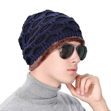 beanies hats for men baggy warm woolen casual ski caps J4U66
