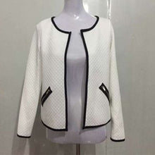 Fashion Women Open Stitch Coat Jacket Long Sleeve Casual Short Cardigan Zipper Pockets Slim Suit Outerwears Tops J4U66