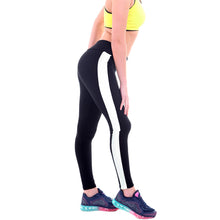 women pants stripe high waist stretch long pants trousers pantalones mujer J4U66