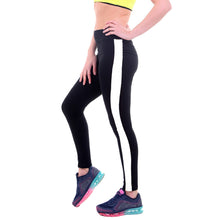 women pants stripe high waist stretch long pants trousers pantalones mujer J4U66