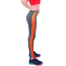 women pants stripe high waist stretch long pants trousers pantalones mujer J4U66