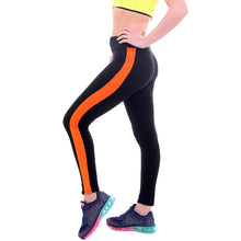 women pants stripe high waist stretch long pants trousers pantalones mujer J4U66