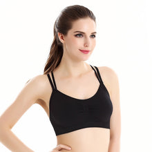 Seamless Bra Fitness Padded Workout Sexy Tank Tops Bras J4U66