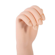 Soft Movable Flex Hand Nail Art Acrylic Gel Tips Design Practice Training Model J4U66