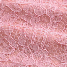women t-shirts round neck short sleeve crochet lace t-shirts women hollow out top plus size blusa pink J4U66