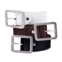 men perforation buckle  leather belts for business luxury J4U66