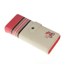 Single Zipper Fashion Clutch Checkbook Money Clip Change Bag Purse Wallet Fox Love In  J4U66