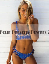 floral push up bikini floral neoprnene swimwear bikinis underwear beach swimsuits bikini set J4U66