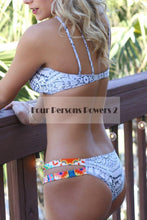floral push up bikini floral neoprnene swimwear bikinis underwear beach swimsuits bikini set J4U66