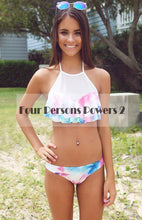 floral push up bikini floral neoprnene swimwear bikinis underwear beach swimsuits bikini set J4U66