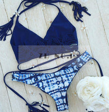 hot women sexy black red strappy push up bikini bandage padded brazilian swimwear swimsuit3 J4U66