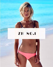 hawaiian beach style girls bikini black lovely wave ddge high neck gigi bikinis with padding vintage swimsuit J4U66