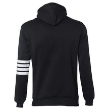 Hoodies Men Fashion Warm Hoodies Casual Zipper Hooded Sweatshirts Suit Hoody Jacket Black White  J4U66