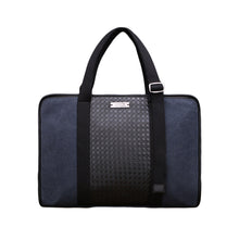 men  handbags canvas hand bags weave pu zip business tote laptop bag men computer bags J4U66