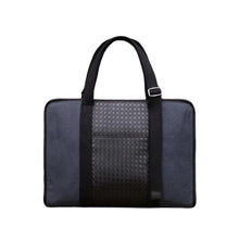 men  handbags canvas hand bags weave pu zip business tote laptop bag men computer bags J4U66