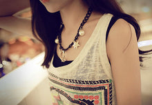 Womens Retro Sleeveless Slim Fitness Blouse T-shirt VTank Tops Girl Cute Tees Ladies Top J4U66
