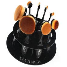 Beautiful Round Makeup Brushes Drying Holder Acrylic Portable Dry Brush Bracket Exquisite Beauty Tools J4U66