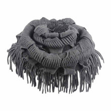Fashion Women Fashion Infinity Thick Neck Warmer Scarf With Long Fringed Sunshine J4U66