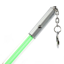 Flash Torch Lightsaber Keychain LED Light Glow Magic Wand Stick Pen Key Chains J4U66