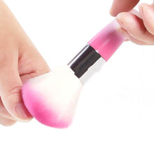 Nail Art Dust Remover Brush Cleaner Acrylic UV Gel Rhinestones Makeup Brushes Tools J4U66