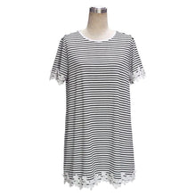 Womens T Shirts Short Sleeve Tops Tees Fashion Lace Splice Tshirt For Women Ladies t-shirts Plus Size J4U66