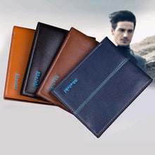 Men Faux Leather Purse OL Style Business Short Purses ID credit Card holder Clutch Coin Wallet J4U66